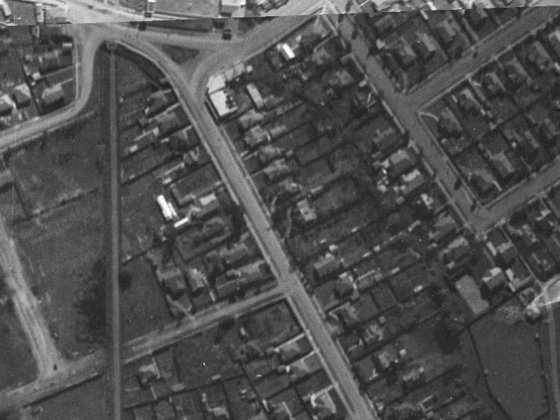 34 Strowan Road from the air, 1940-1944