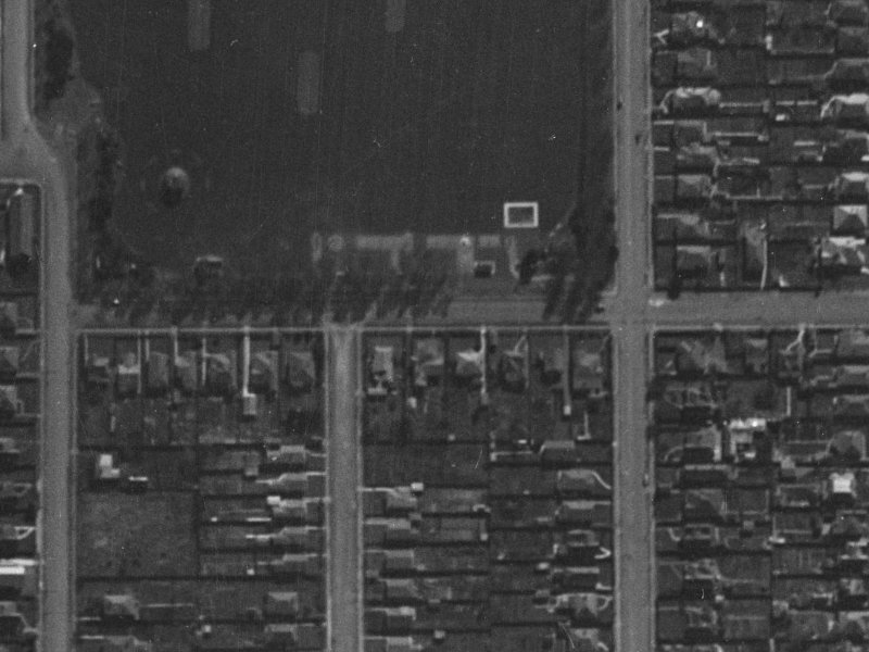30 Edward Avenue from the air, 1940-1944