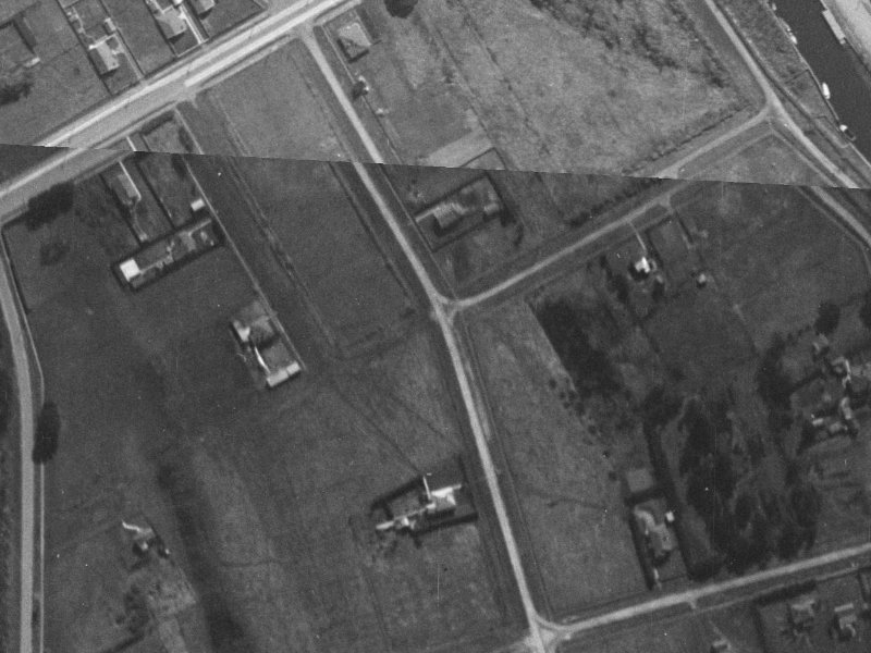 Orari Street from the air, 1940-1944