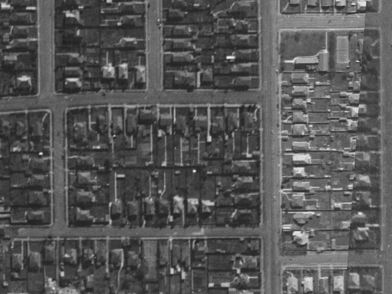 146 Hills Road from the air, 1940-1944