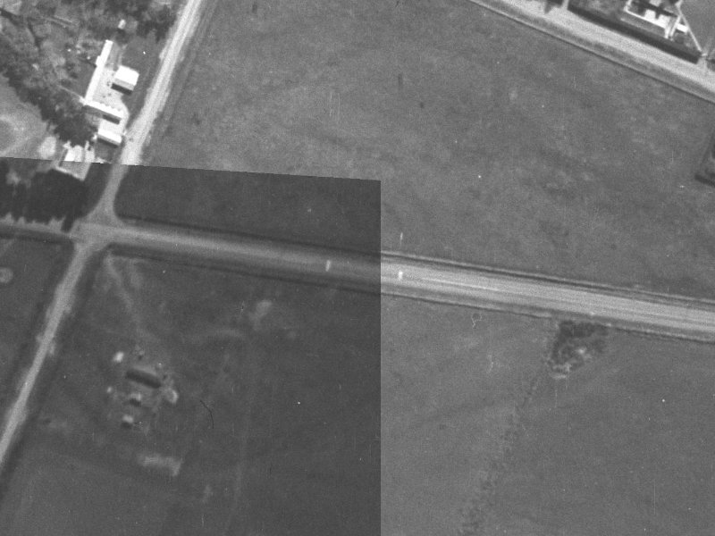 58 West Coast Road from the air, 1940-1944
