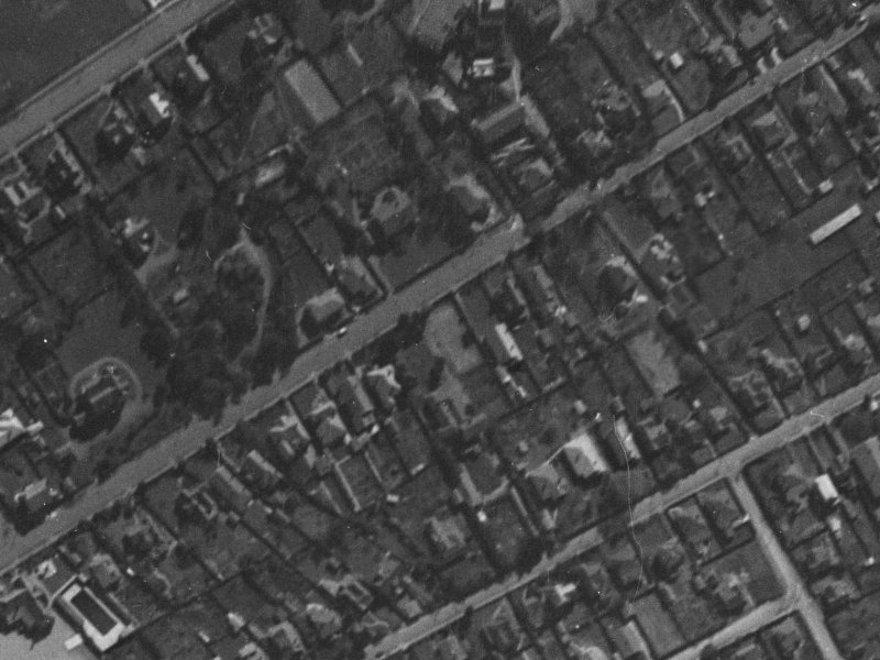 114 Leinster Road from the air, 1940-1944