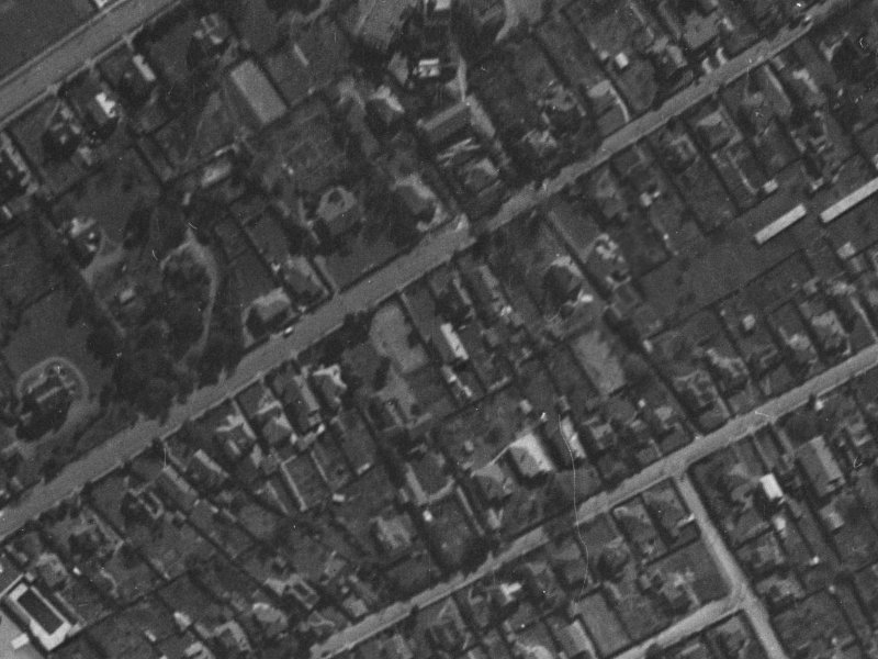 116 Leinster Road from the air, 1940-1944