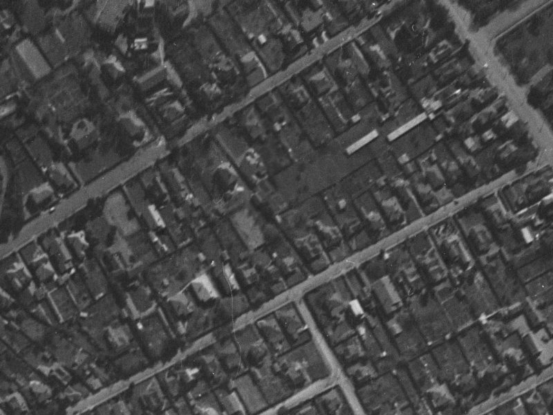 133 Aikmans Road from the air, 1940-1944