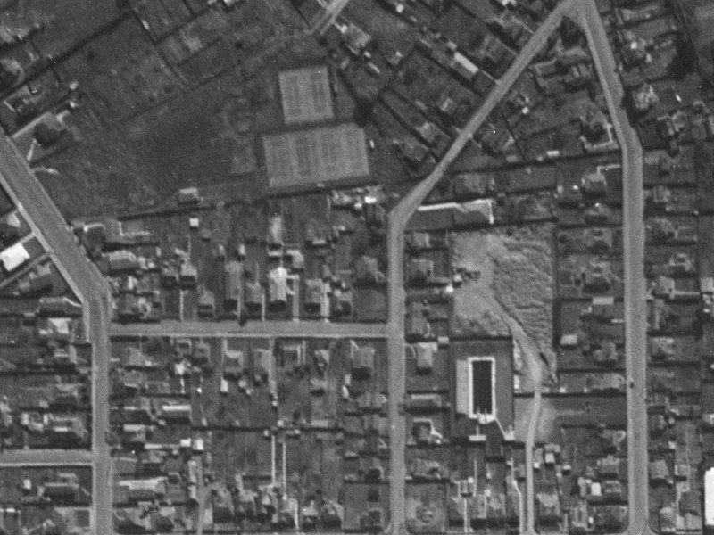 27 Dover Street from the air, 1940-1944