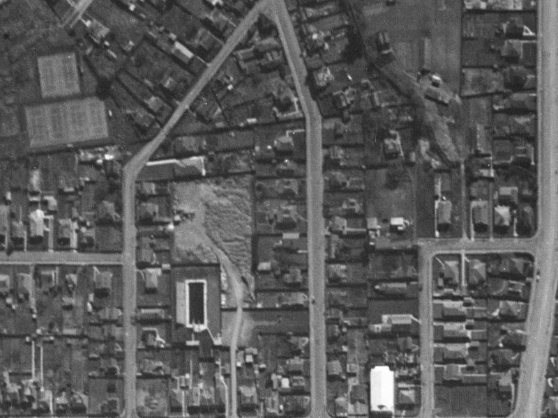 29 Trafalgar Street from the air, 1940-1944