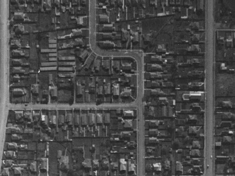75 Cornwall Street from the air, 1940-1944