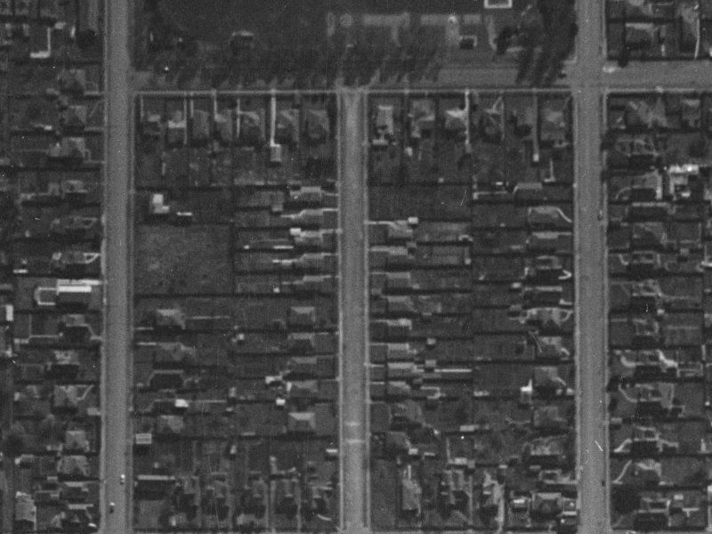 27 Allard Street from the air, 1940-1944