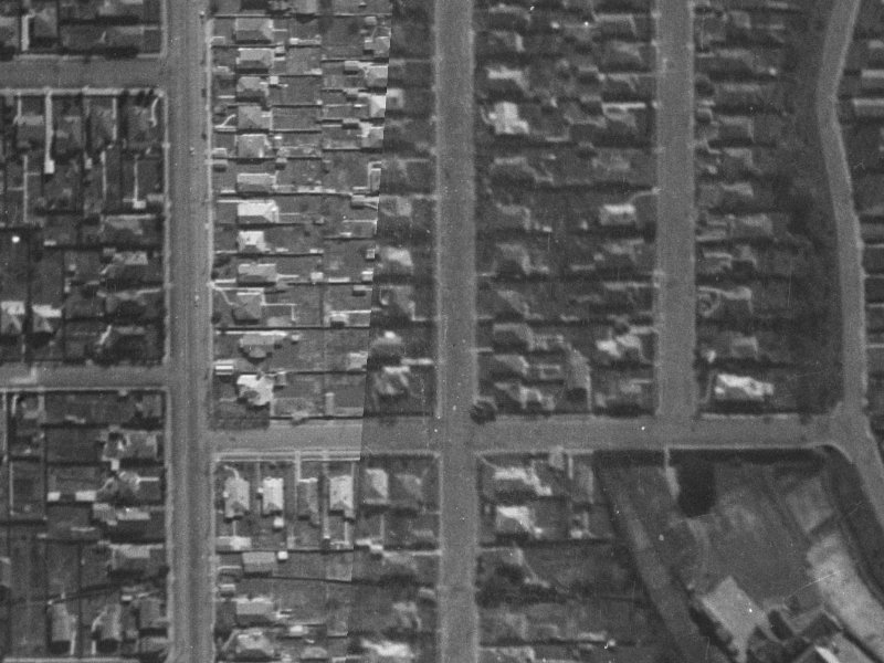 106 Slater Street from the air, 1940-1944