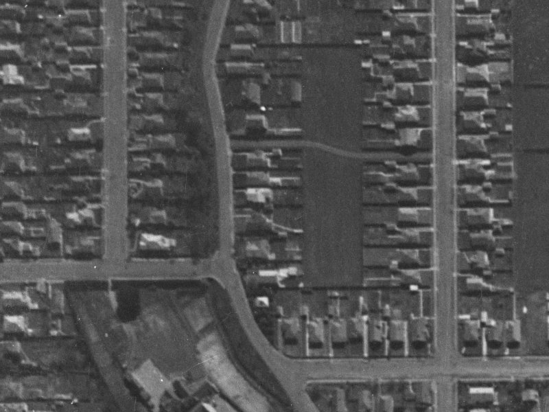 123-125 Stapletons Road from the air, 1940-1944