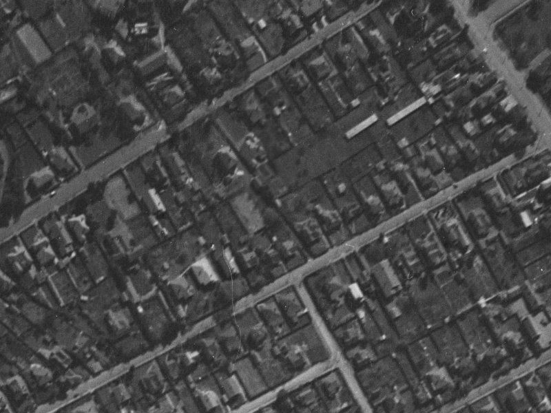 135 Aikmans Road from the air, 1940-1944