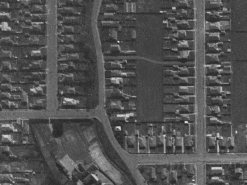 5 Chancellor Street from the air, 1940-1944