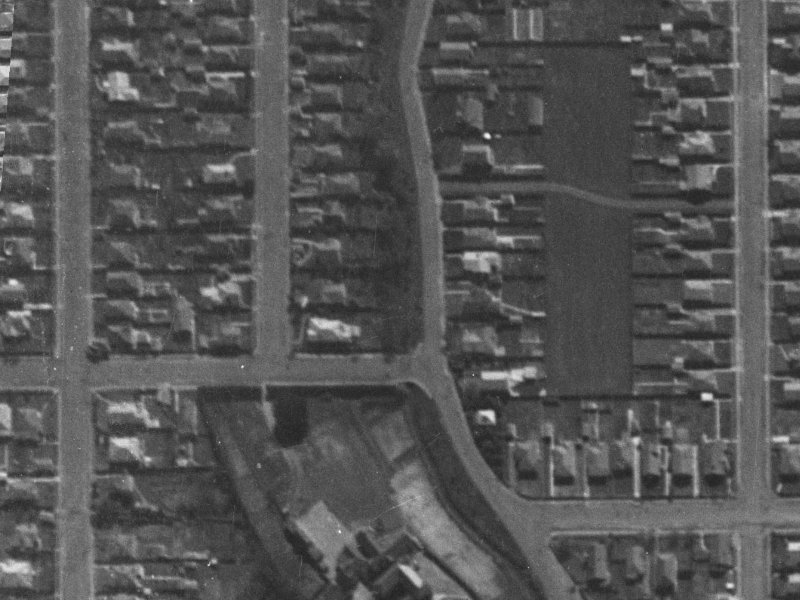 110 Stapletons Road from the air, 1940-1944