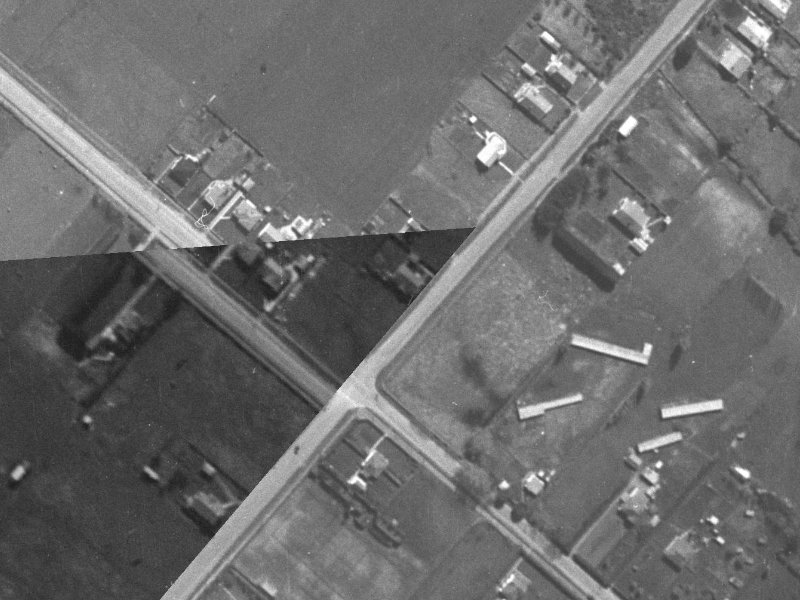 259 Ilam Road from the air, 1940-1944