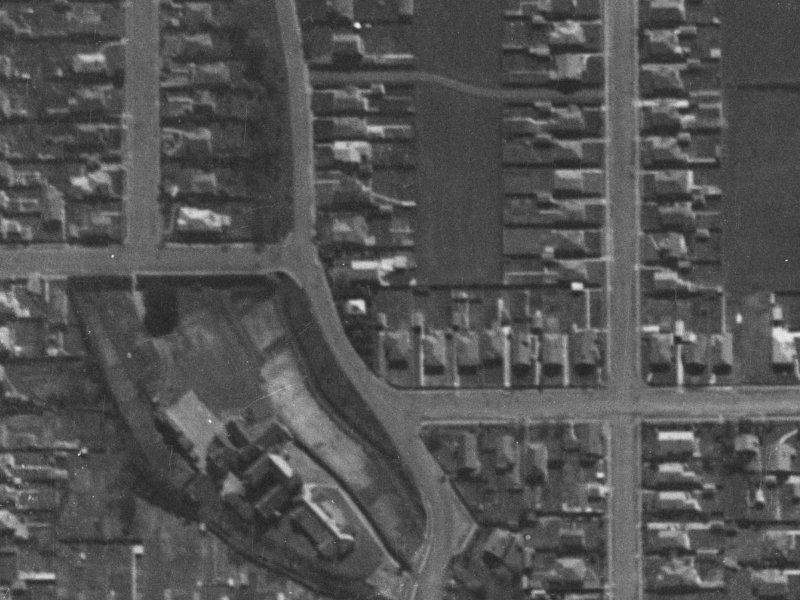 1A Averill Street from the air, 1940-1944