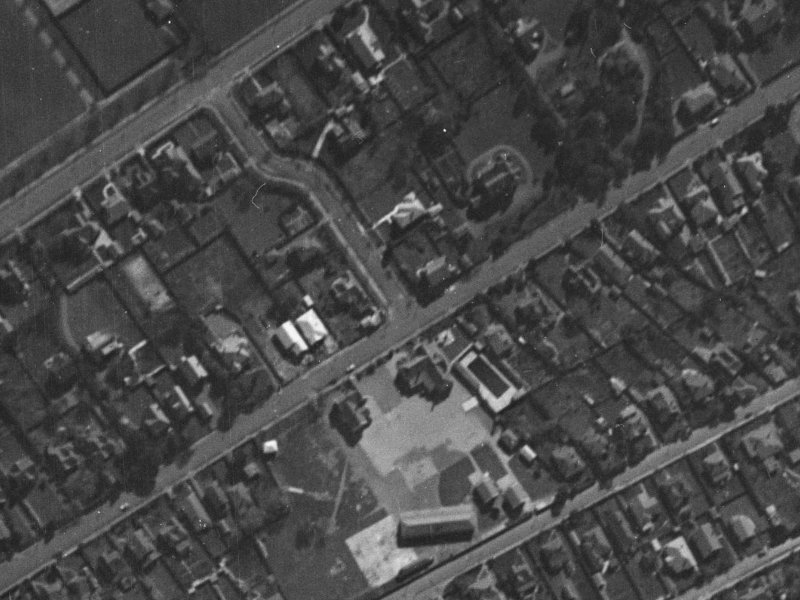 3 Allister Avenue from the air, 1940-1944