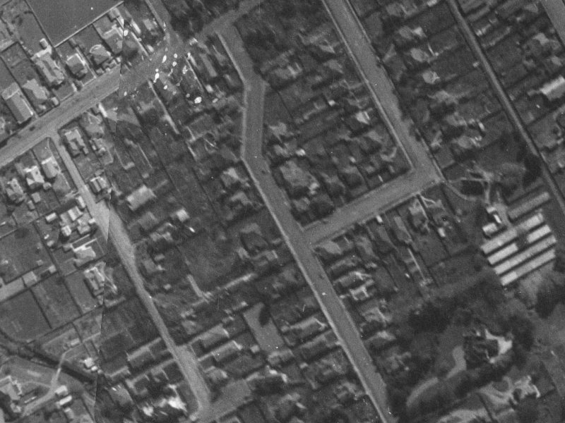 117 Bristol Street from the air, 1940-1944