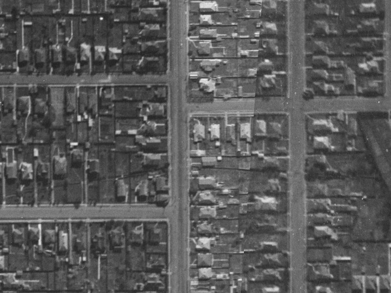 120 Hills Road from the air, 1940-1944