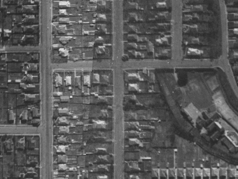 92 Slater Street from the air, 1940-1944