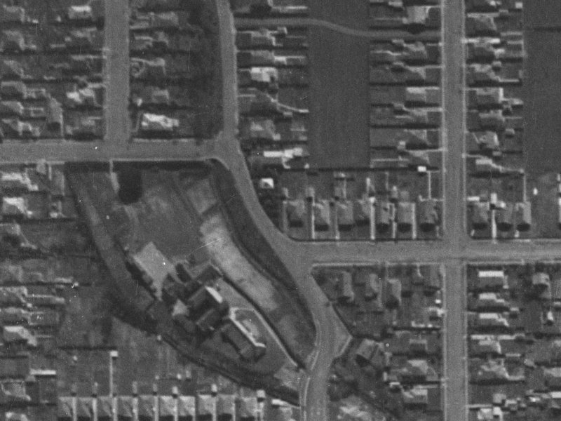 38 Guild Street from the air, 1940-1944
