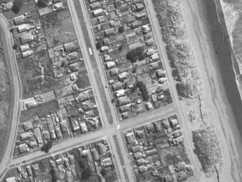 119 Oram Avenue from the air, 1940-1944