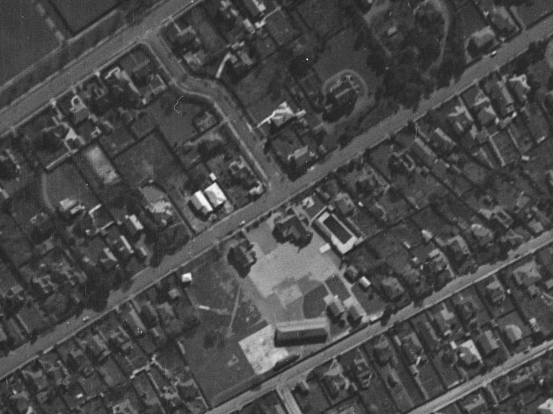 69 Leinster Road from the air, 1940-1944