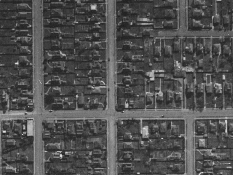 162 Geraldine Street from the air, 1940-1944