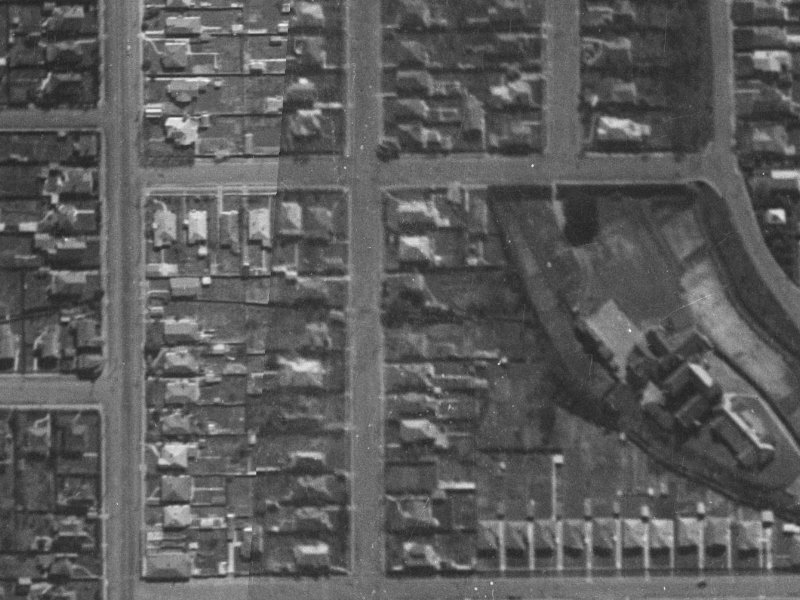 88 Slater Street from the air, 1940-1944