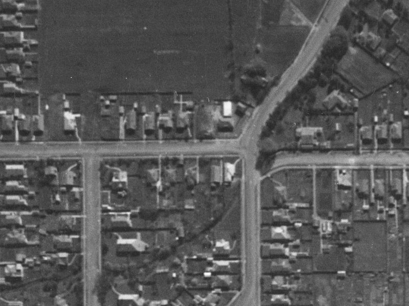 56 Averill Street from the air, 1940-1944