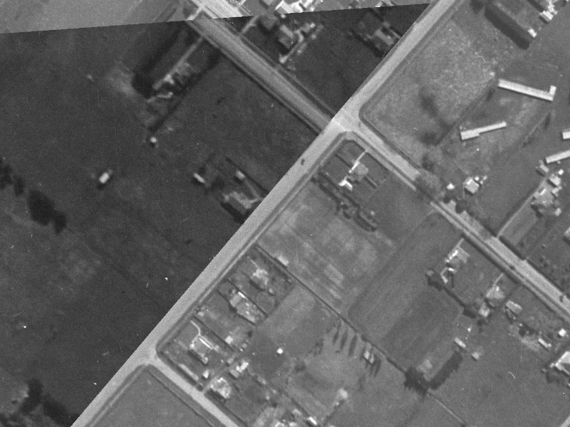 236 Ilam Road from the air, 1940-1944
