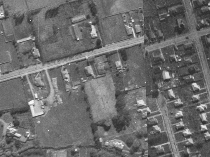 22 Jeffreys Road from the air, 1940-1944