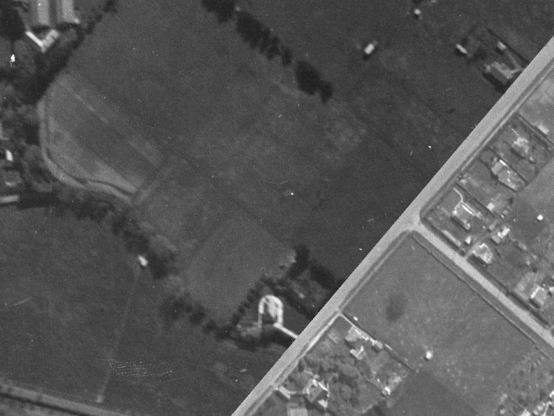 7A Ryeland Avenue from the air, 1940-1944
