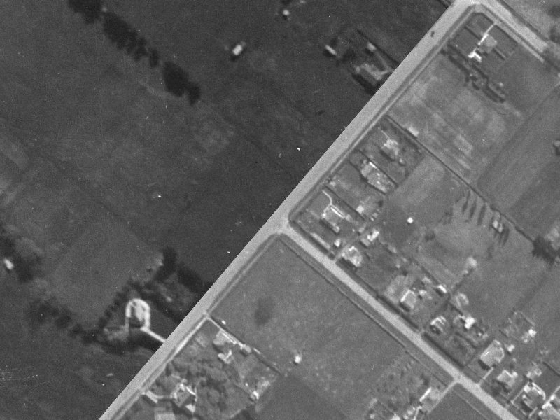 229 Ilam Road from the air, 1940-1944