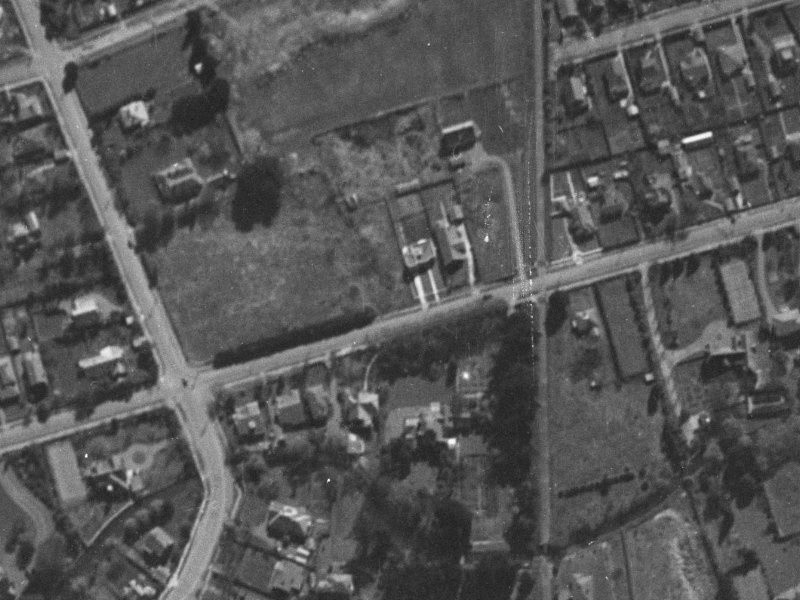 111 Glandovey Road from the air, 1940-1944