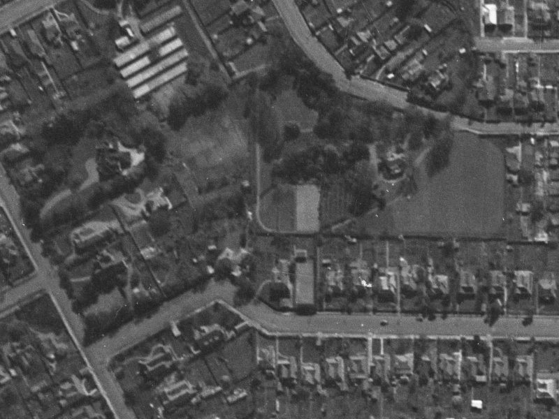 8 Abberfield Lane from the air, 1940-1944
