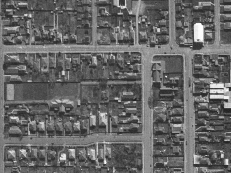 12 Keoghs Lane from the air, 1940-1944