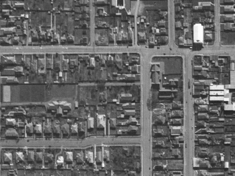 6 Keoghs Lane from the air, 1940-1944