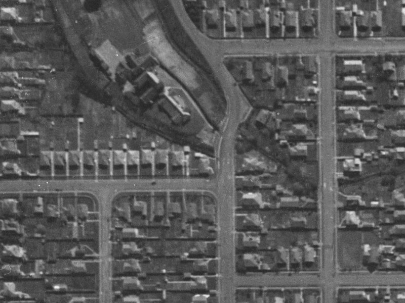 29 Dudley Street from the air, 1940-1944