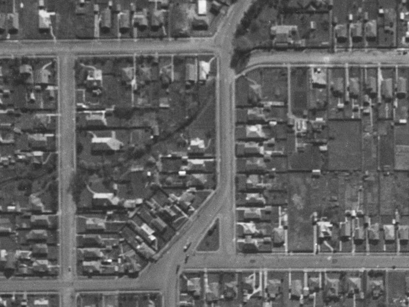 69 North Parade from the air, 1940-1944