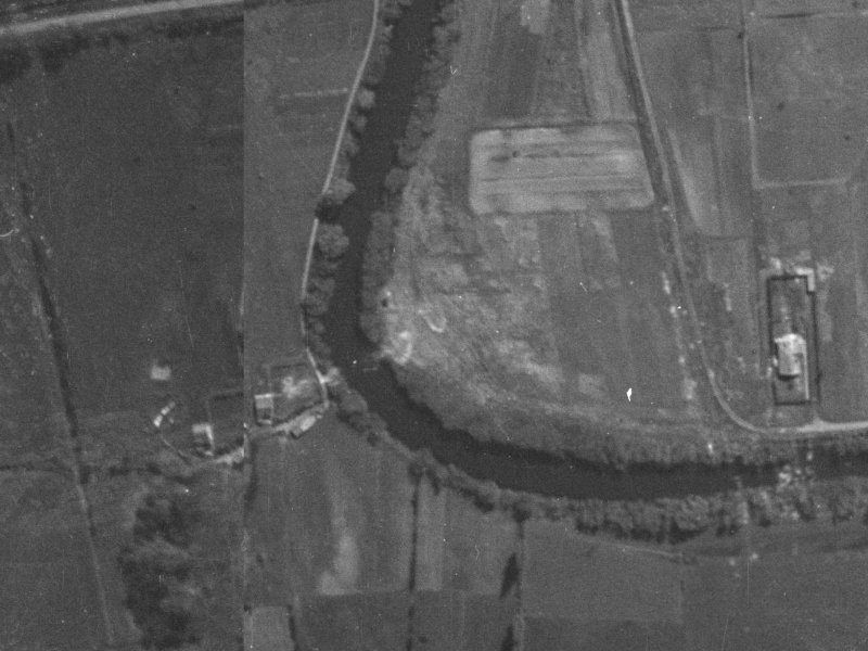954 Avonside Drive from the air, 1940-1944