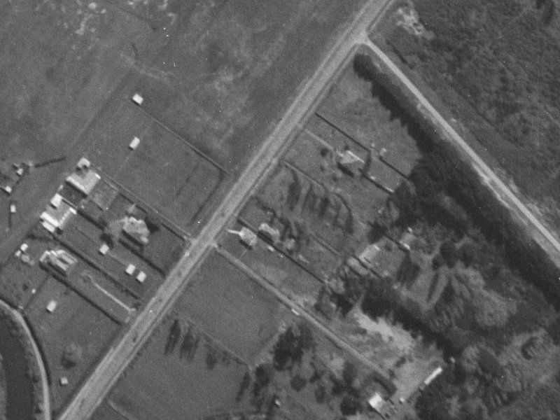 136A Wainoni Road from the air, 1940-1944