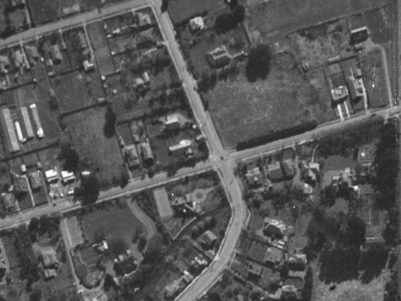99 Glandovey Road from the air, 1940-1944