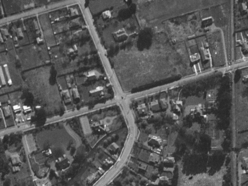 99A Glandovey Road from the air, 1940-1944