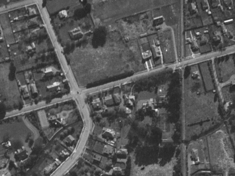 110 Glandovey Road from the air, 1940-1944