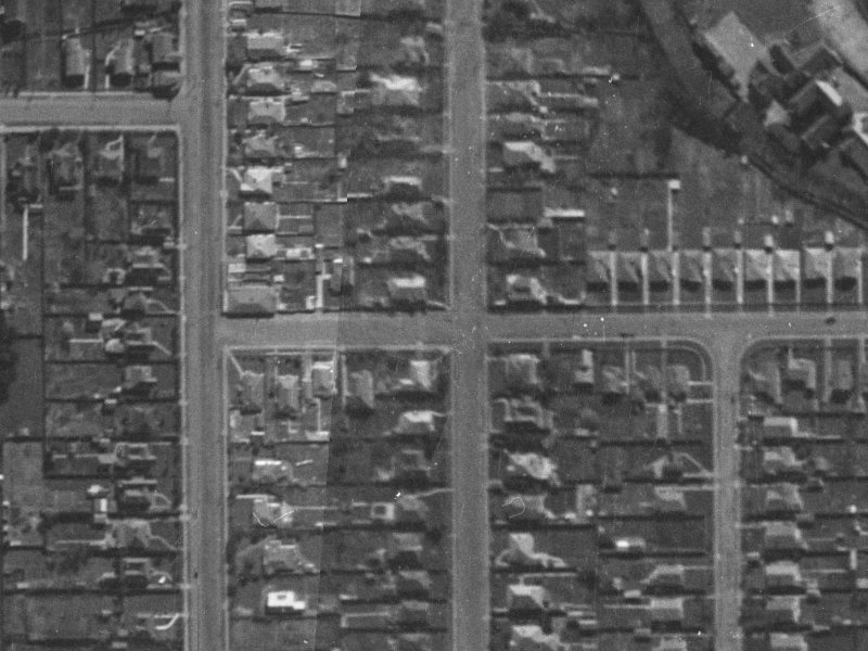 59 Slater Street from the air, 1940-1944