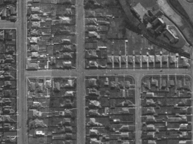 23 Dudley Street from the air, 1940-1944