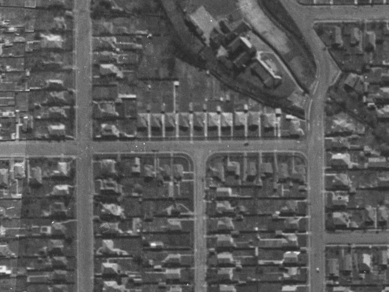 35 Dudley Street from the air, 1940-1944