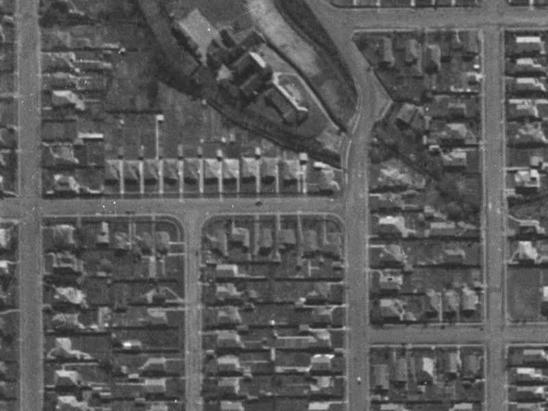 37-51 Dudley Street from the air, 1940-1944