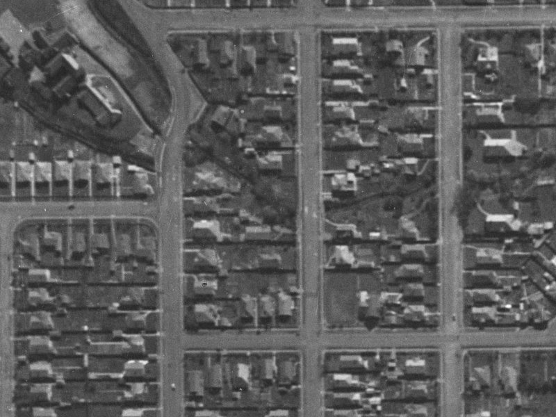 65 Petrie Street from the air, 1940-1944