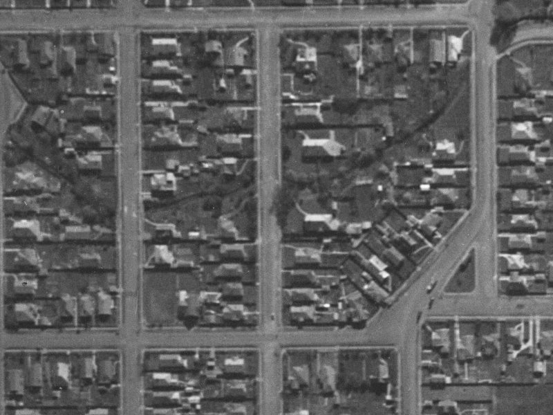 62 Chrystal Street from the air, 1940-1944